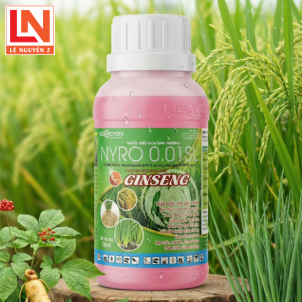 🌾 GINSENG (NYRO 0.01SL) - "VUA" GIẢI ĐỘC & KÍCH LÚA TỪ BRASSINOLIDE THẾ HỆ MỚI