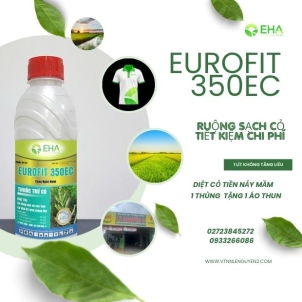 🌱 EHA EUROFIT 350EC – Giải Pháp Diệt Cỏ Triệt Để, Bảo Vệ Mùa Vụ Hiệu Quả Bạn đang đau đầu vì cỏ dại và lúa cỏ mọc dày đặc, cạnh tranh dinh dưỡng với cây lúa? 👉 Đừng lo! EHA EUROFIT 350EC chính là giải pháp vàng giúp bà con diệt sạch cỏ ngay từ giai đoạn t